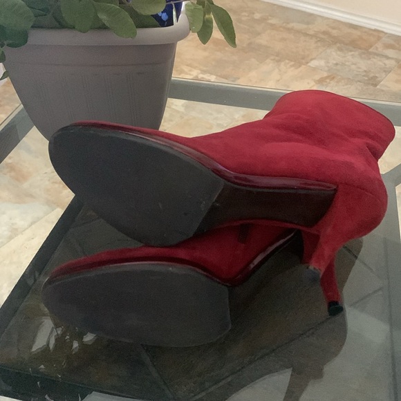 STUART WEITZMAN Mikki Hair Calf Bootie - Picture 11 of 12